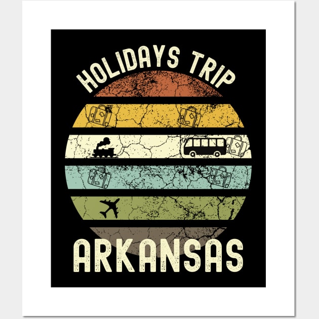Holidays Trip To Arkansas, Family Trip To Arkansas, Road Trip to Arkansas, Family Reunion in Arkansas, Holidays in Arkansas, Vacation in Wall Art by DivShot 